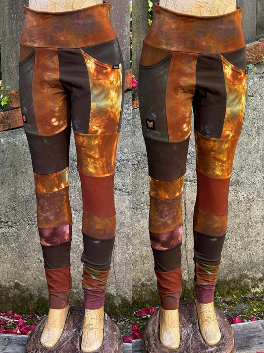 OOAK L/XL Bellbird Leggings
