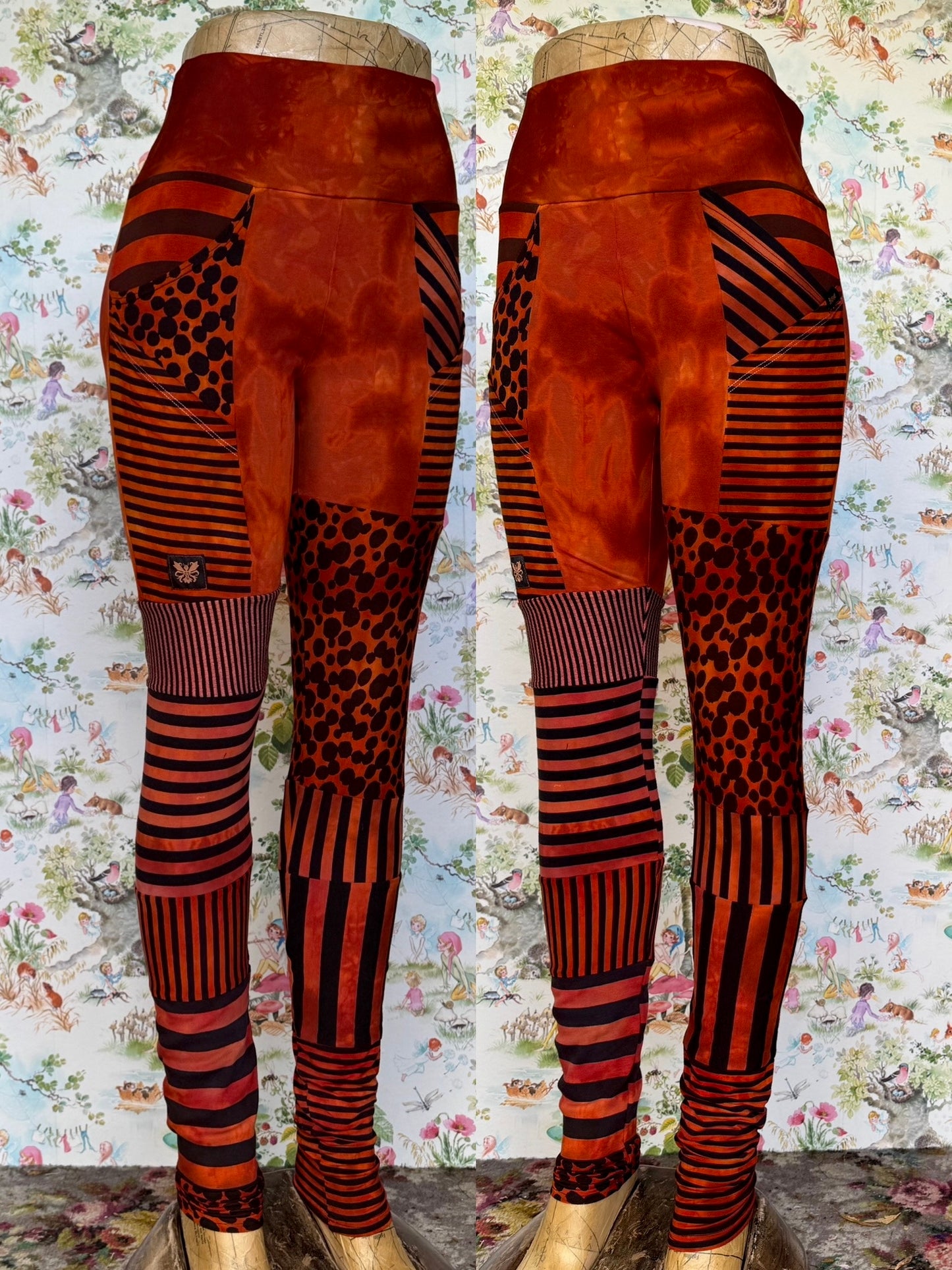 OOAK L/XL Foraged Leggings