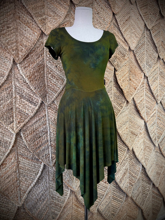 Cauldron Green Pixie Dress (M)