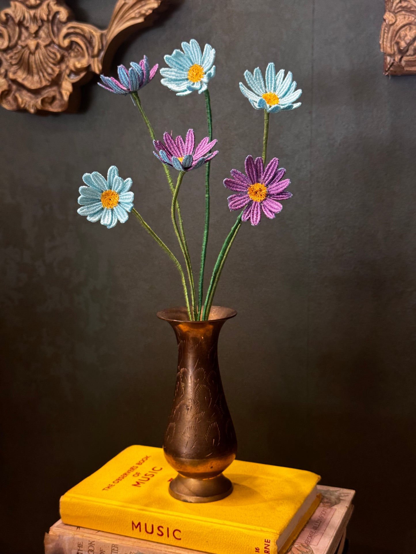 Wildflower Daisy Vase