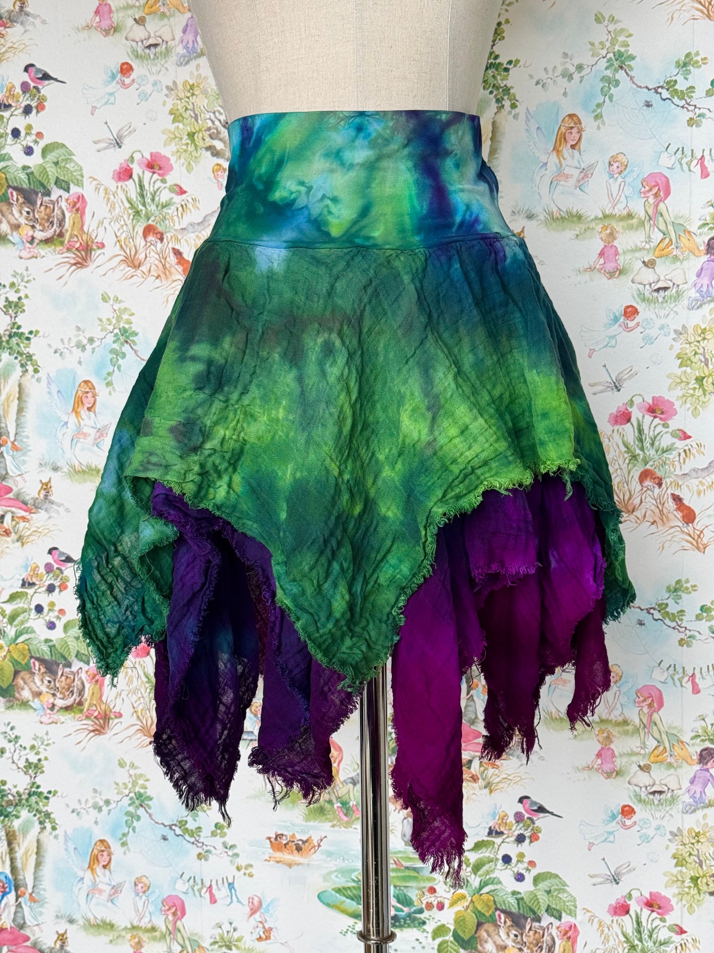Fluorite Wildfae Mini Skirt