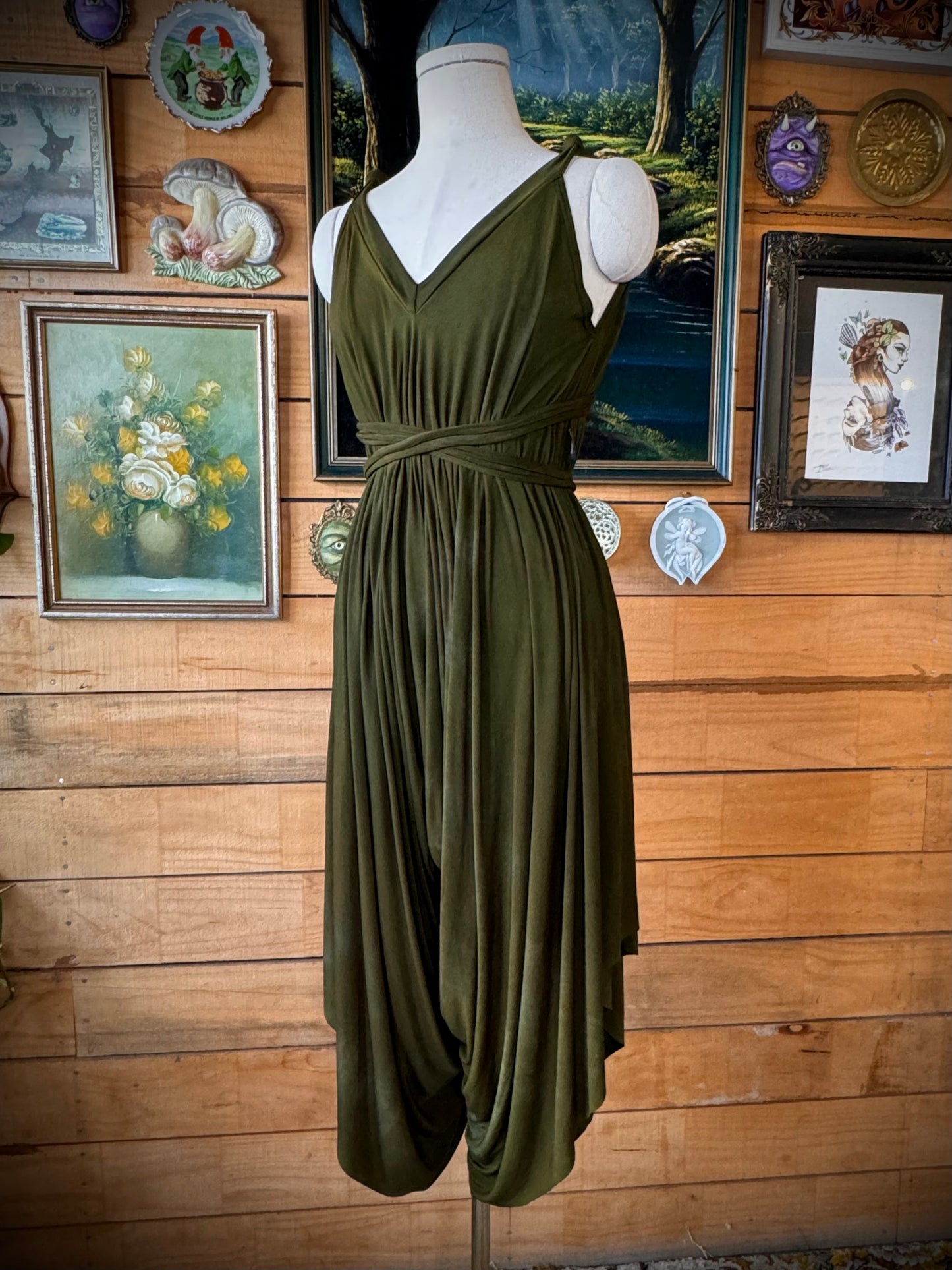 Swampwitch Fantail Jumpsuit/Dress