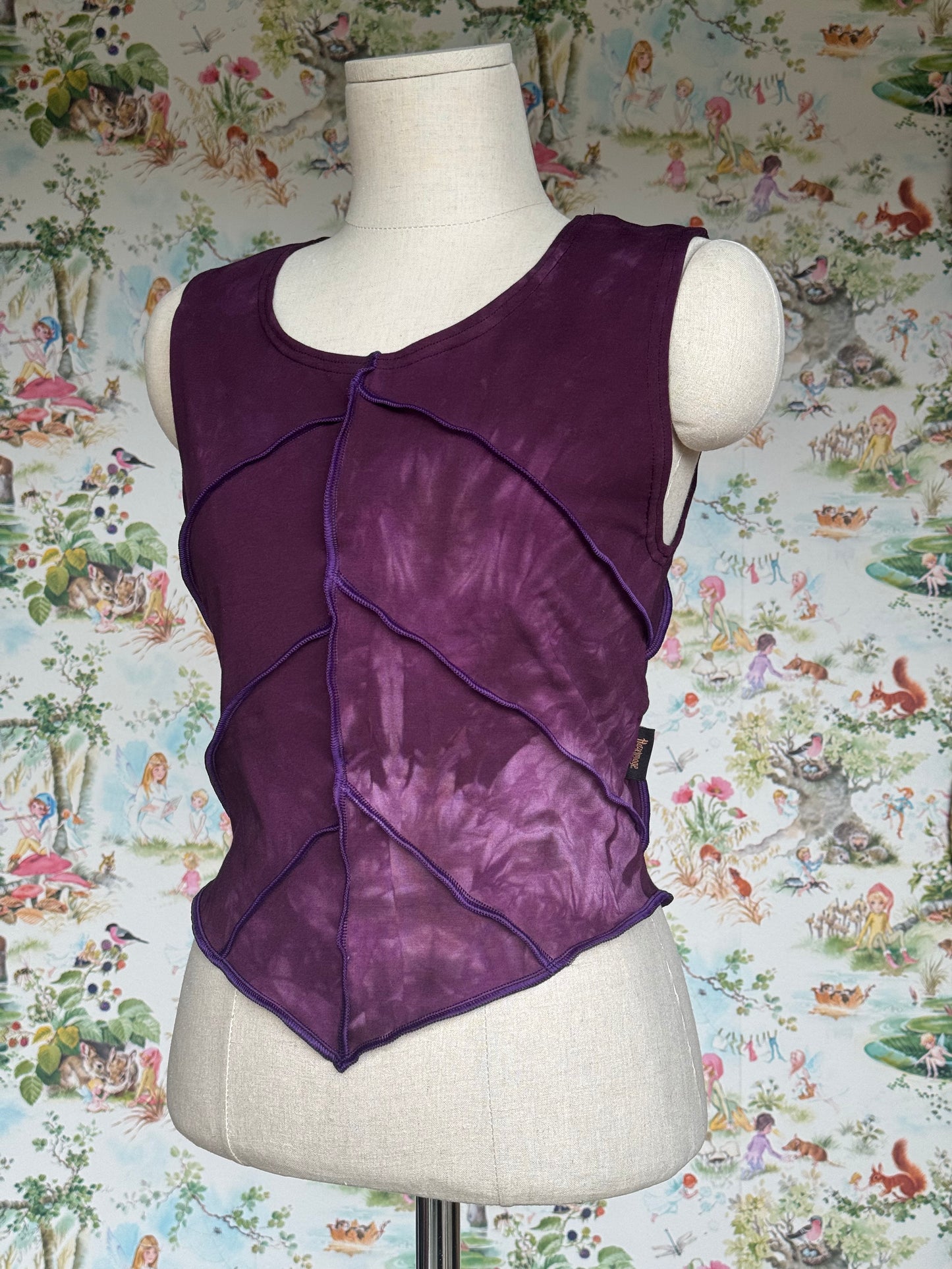 Violet Leafae Top