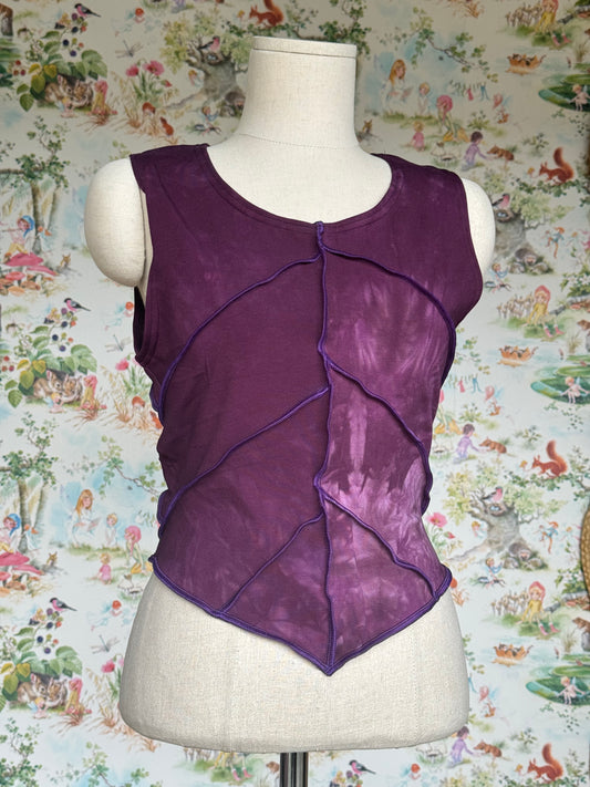Violet Leafae Top