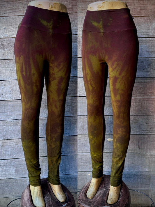 OOAK Mossprite Pixie Leggings