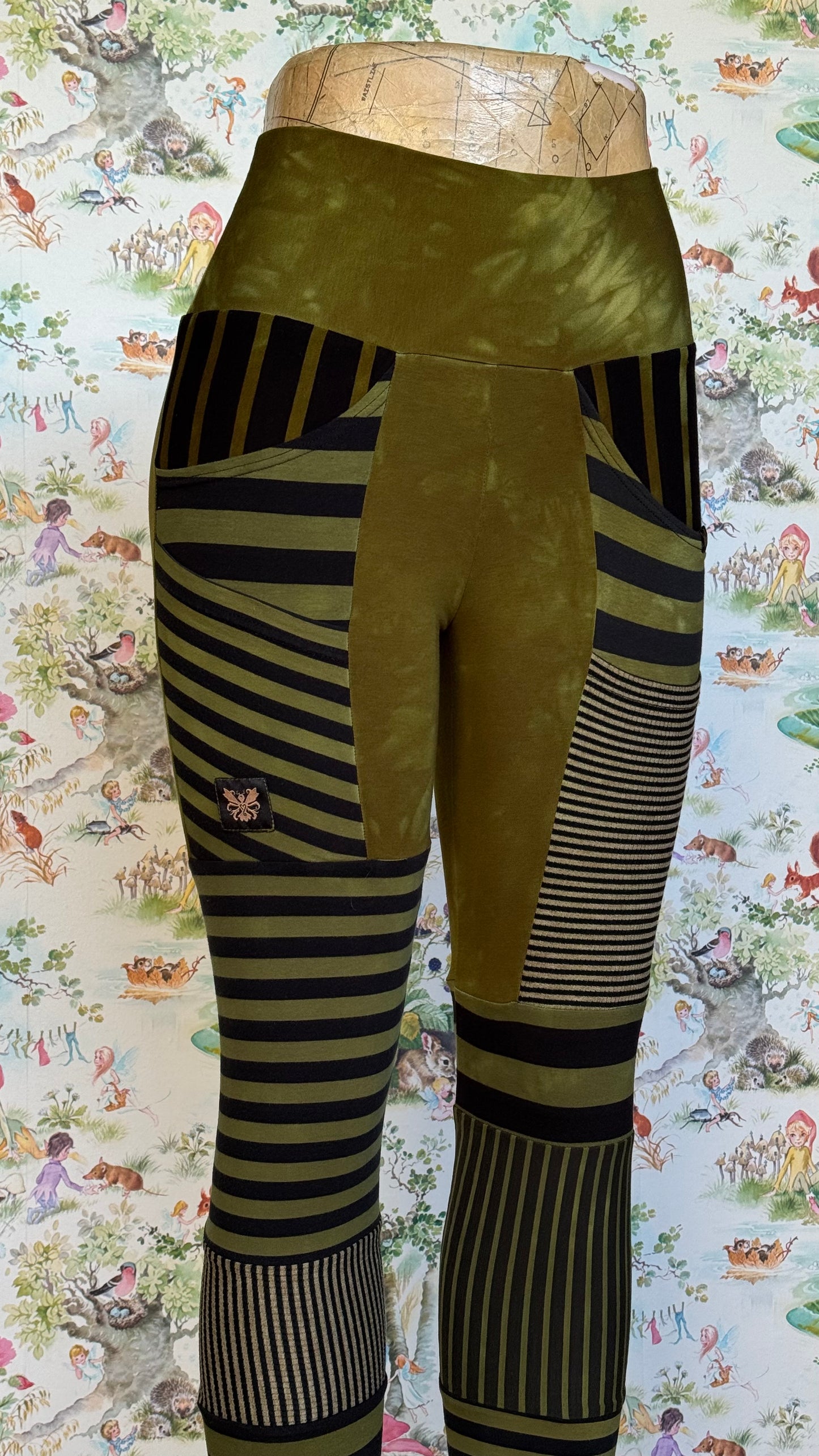 OOAK S/M Foraged Leggings
