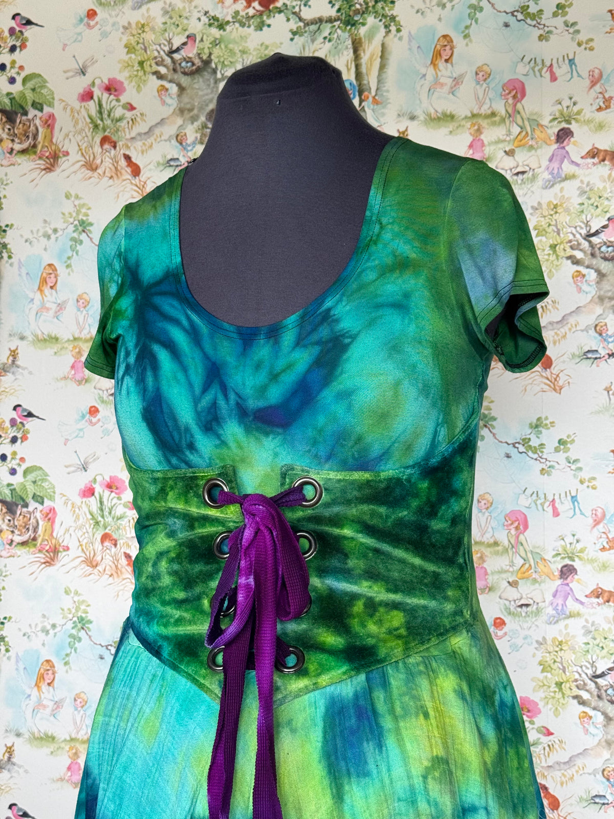 OOAK XL Fluorite Parea Dress