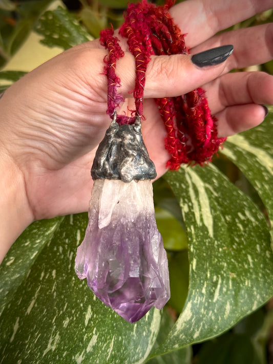 Cathedral Amethyst Amulet