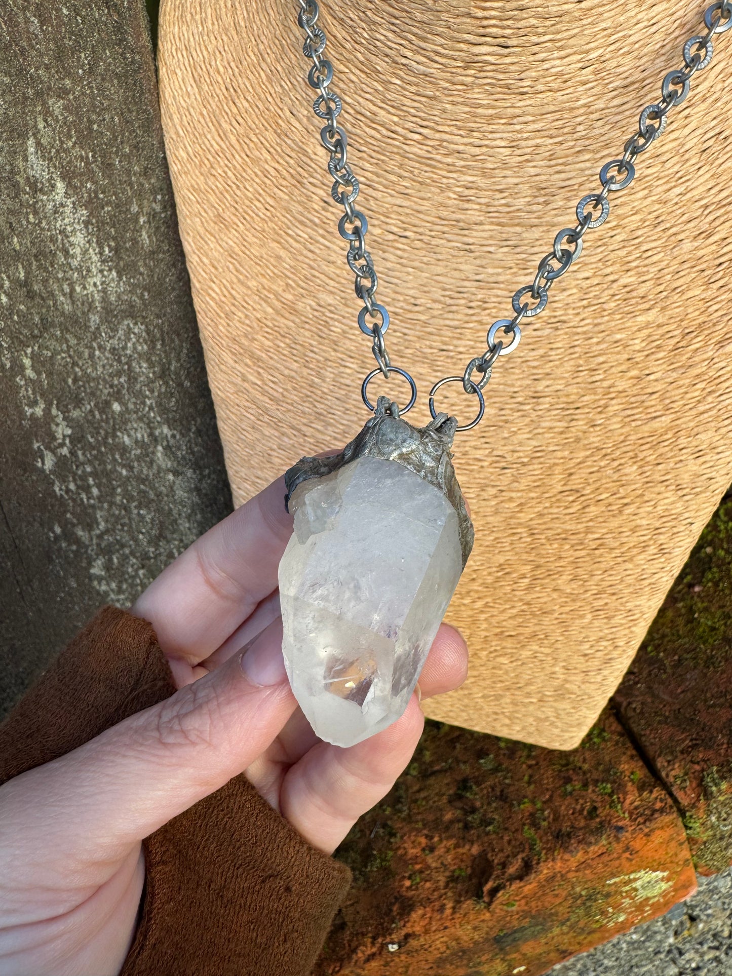 Quartz Point Amulet