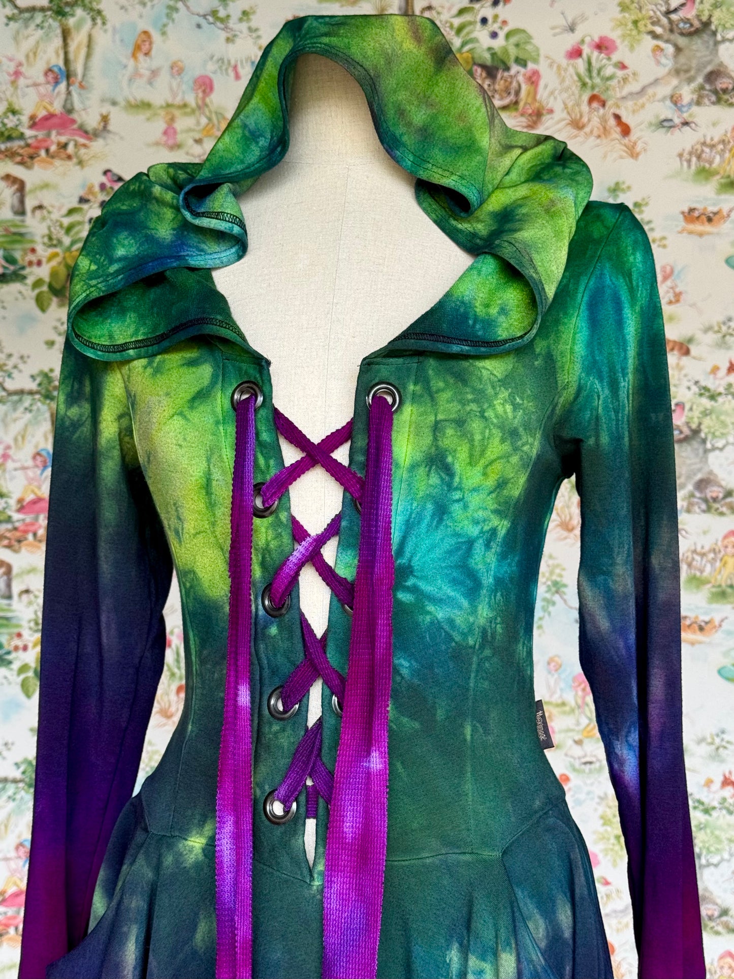 Fluorite Pukeko Dress
