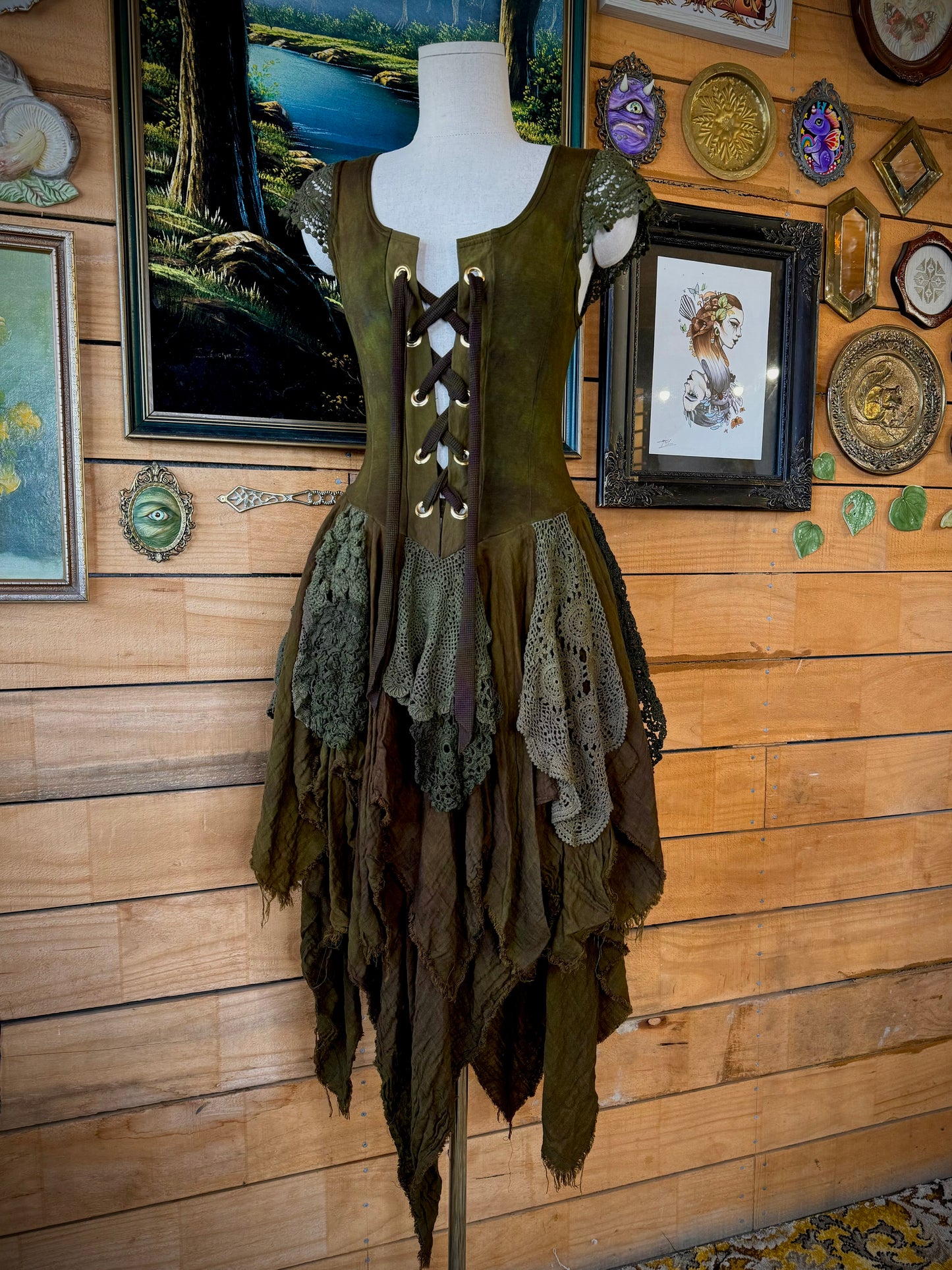 Wildcrafted Fae Dress (L)