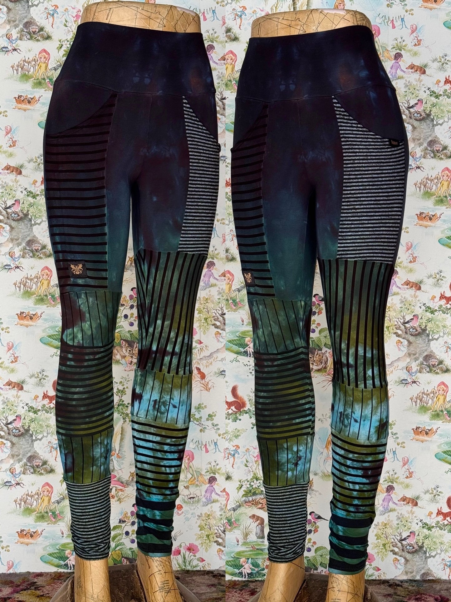 OOAK S/M Foraged Leggings No
