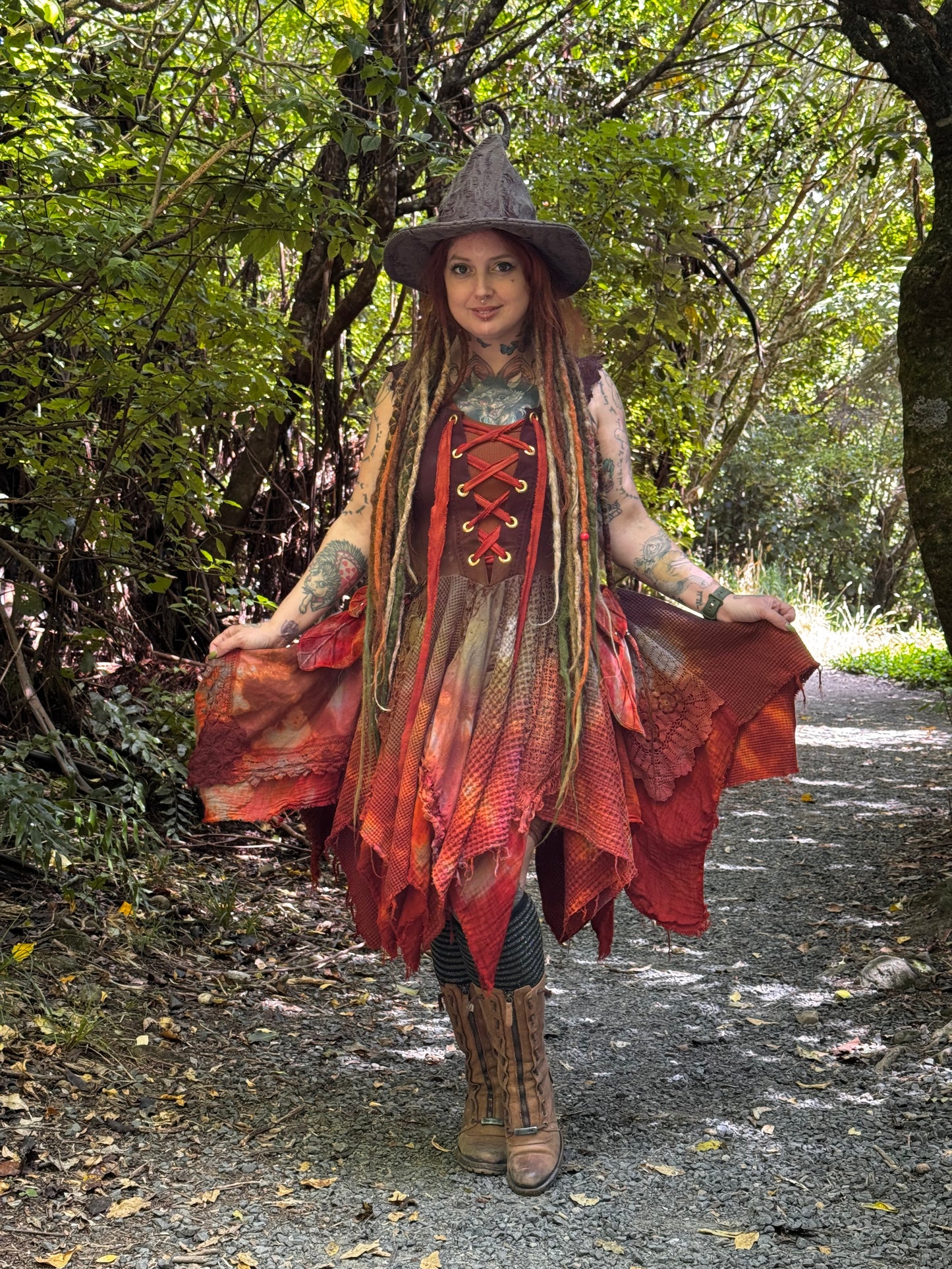 Wildcrafted Faery Pocket Dress (M)