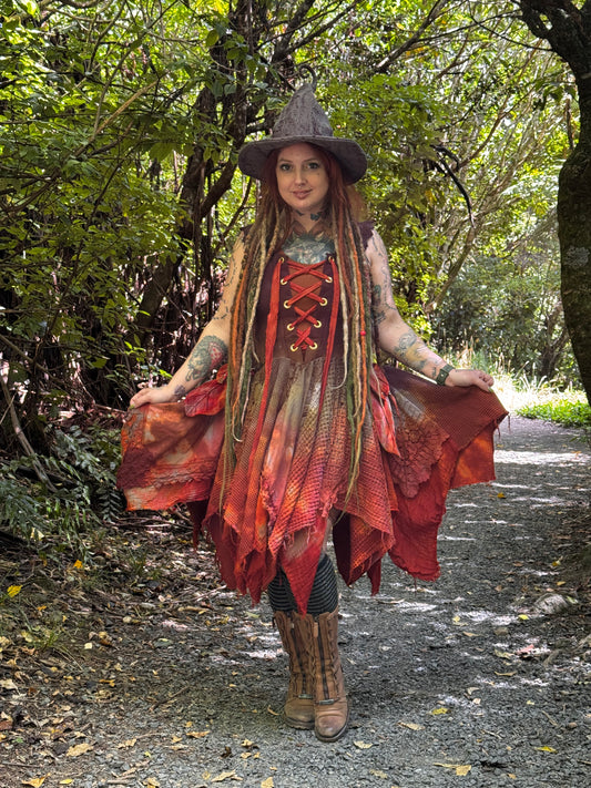 Wildcrafted Faery Pocket Dress (M)