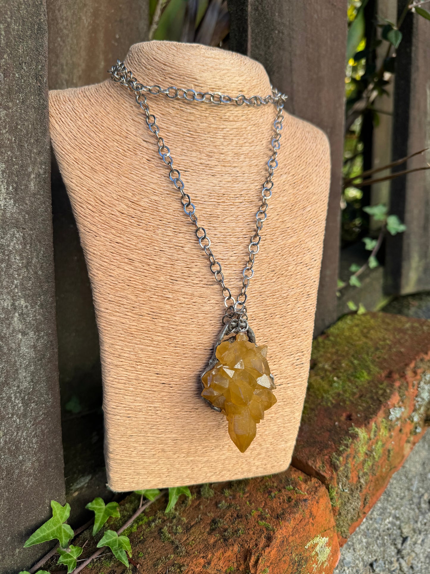 True Citrine Amulet