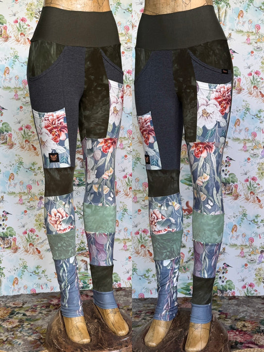 OOAK S/M Foraged Leggings