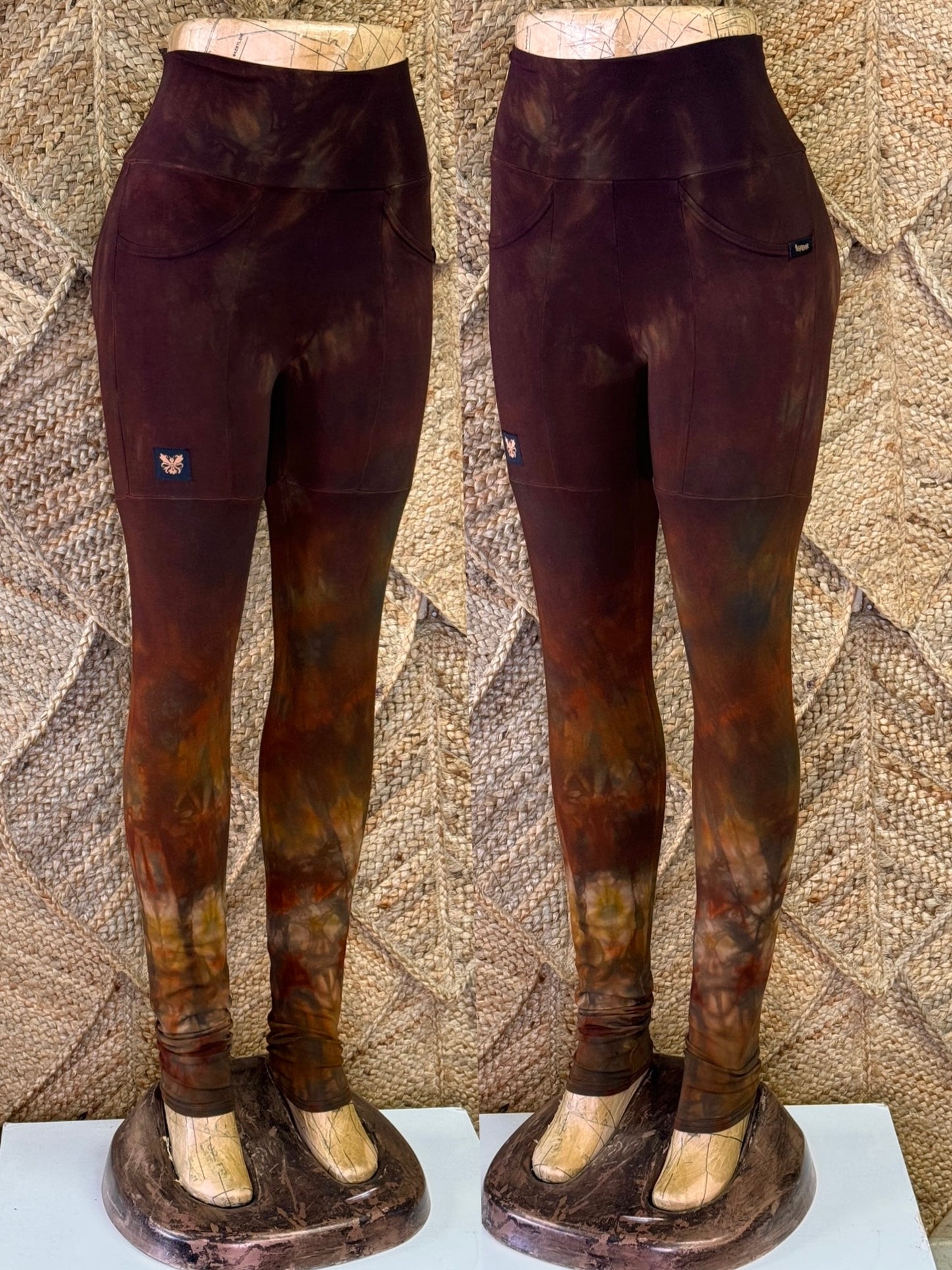 Desert Dusk Bellbird Leggings