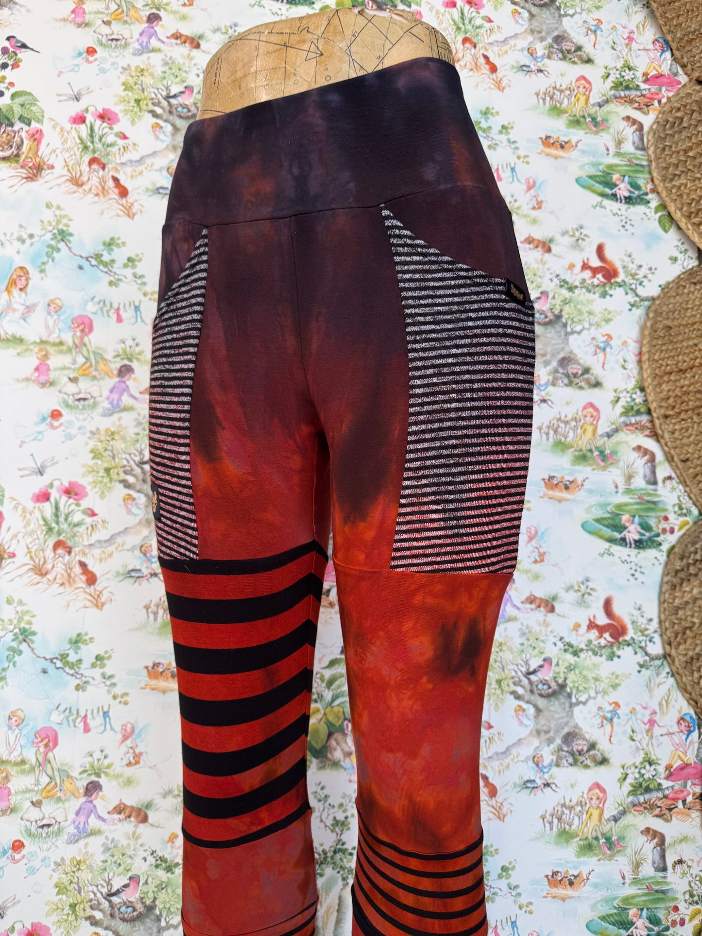 OOAK M/L Foraged Leggings