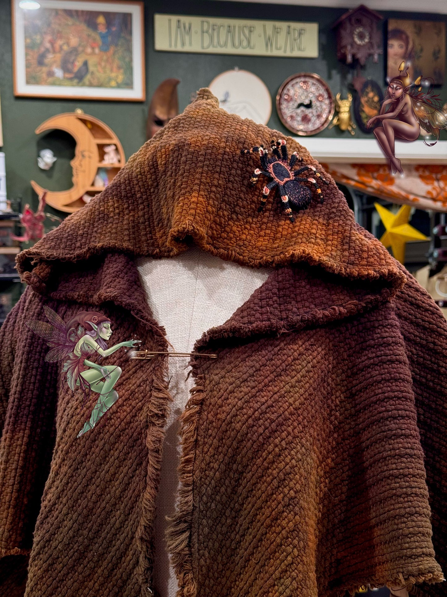 Ancient Rust Halfling Cape