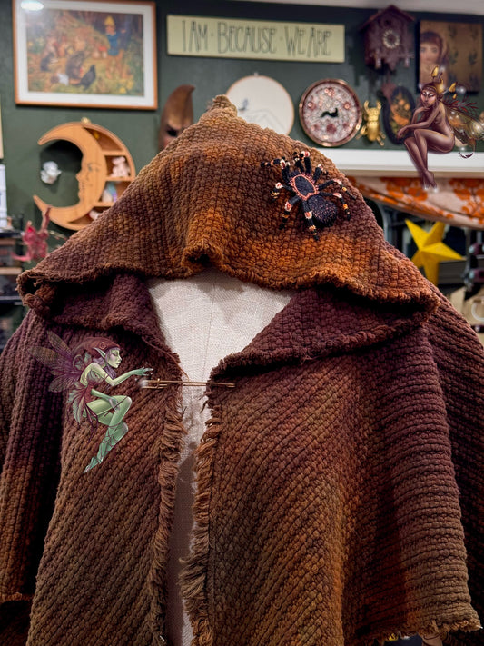 Ancient Rust Halfling Cape
