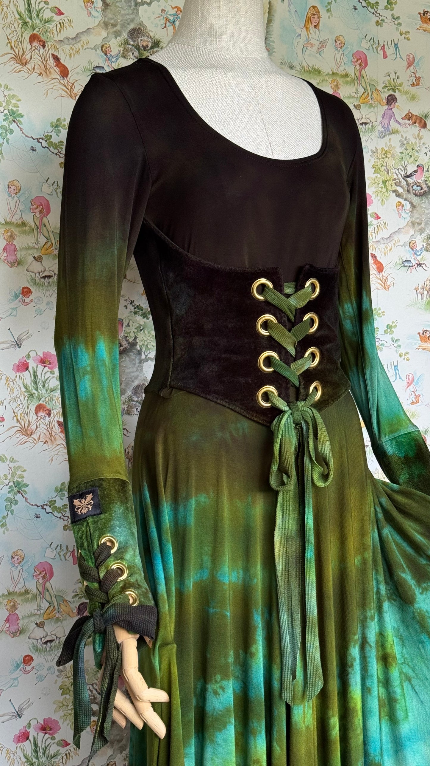 Dark Labradorite Kererū Dress