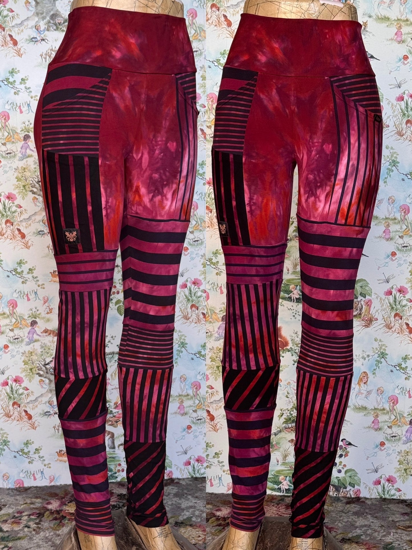OOAK M/L Foraged Leggings