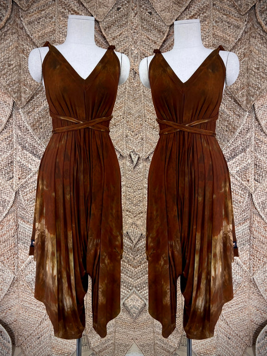 Ancient Rust Fantail Jumpsuit/Dress
