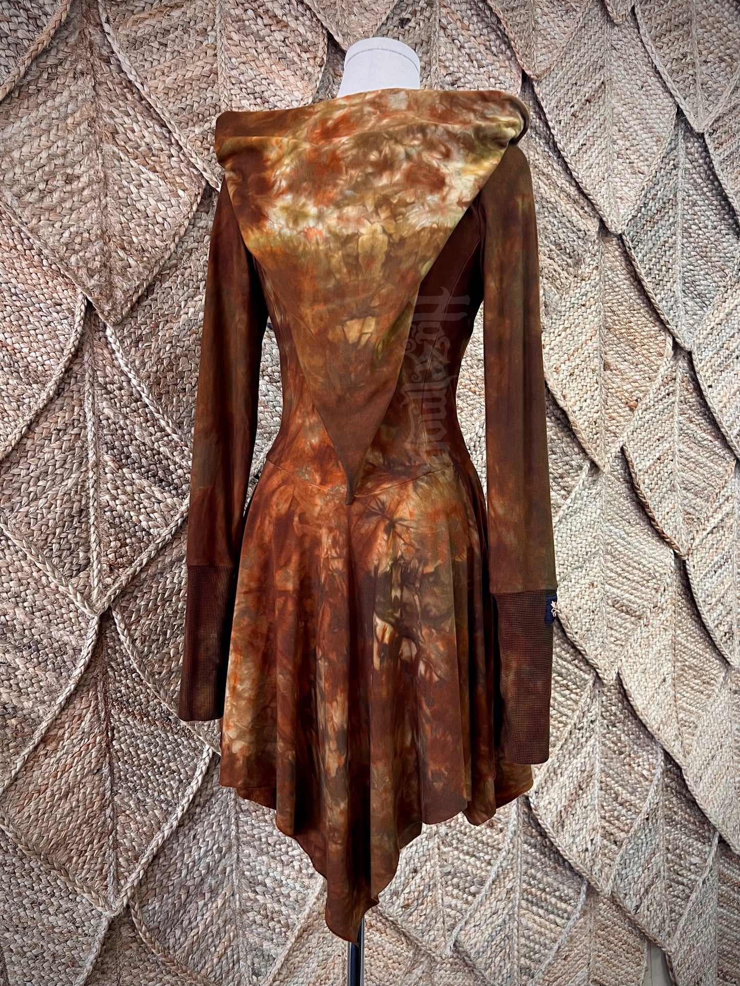 Ancient Rust Pūkeko Dress