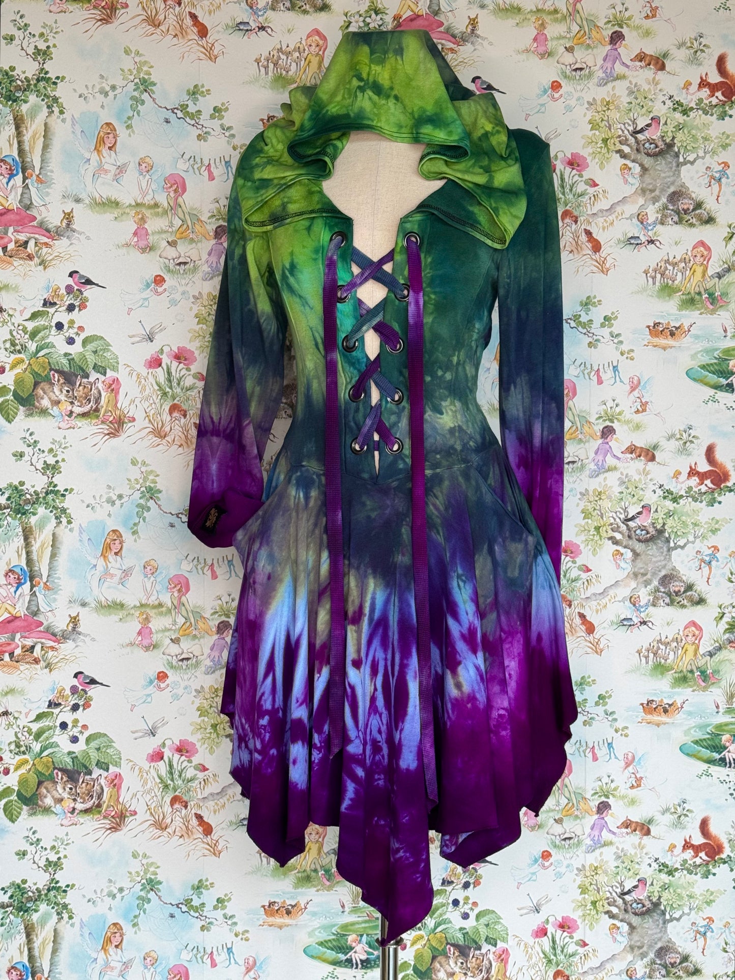 Fluorite Pukeko Dress