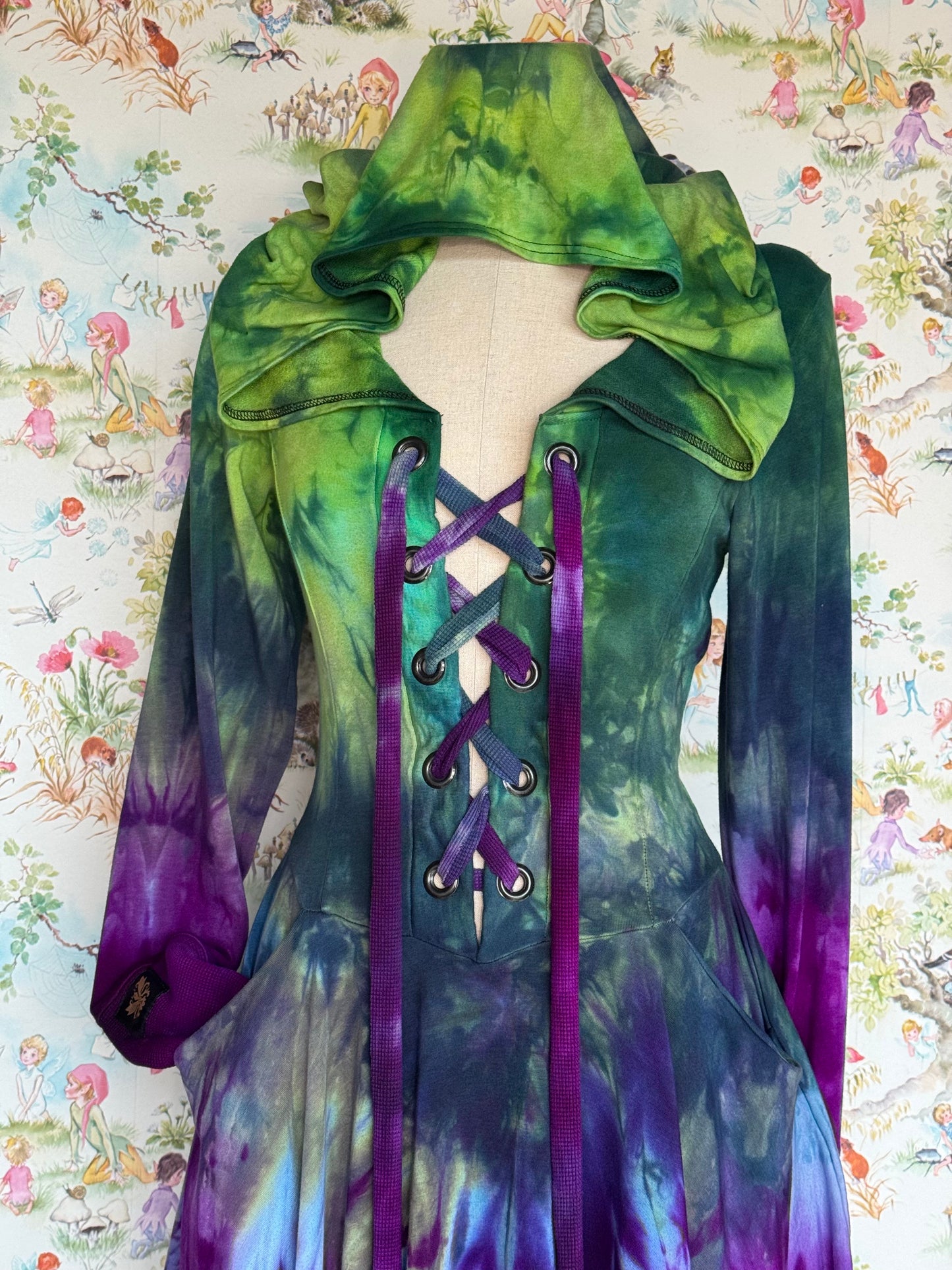 Fluorite Pukeko Dress
