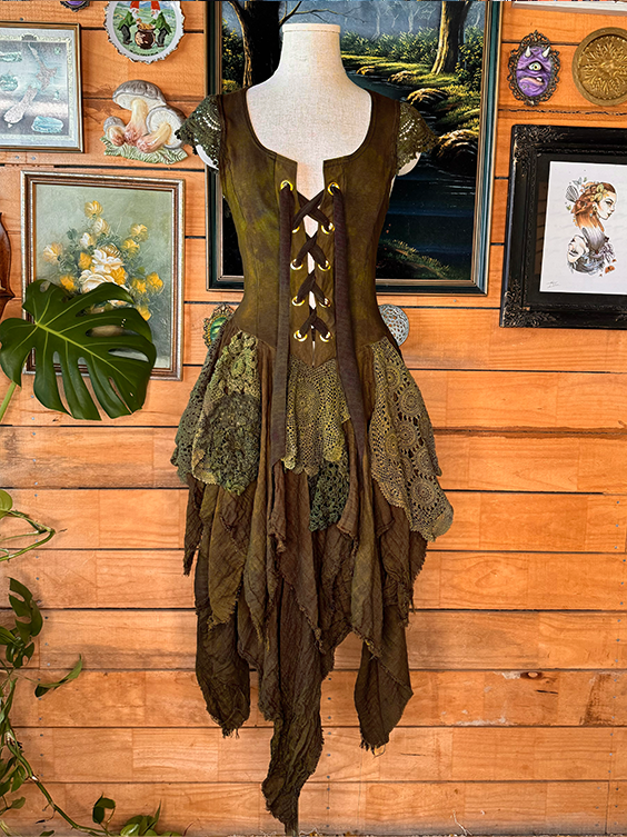 Wildcrafted Fae Dress (L)