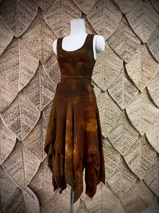 Ancient Rust Wild Fae Dress