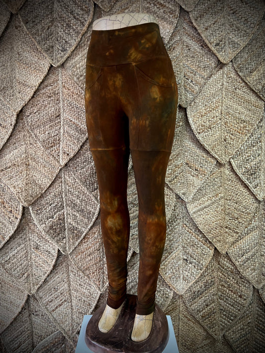 Ancient Rust Bellbird Leggings