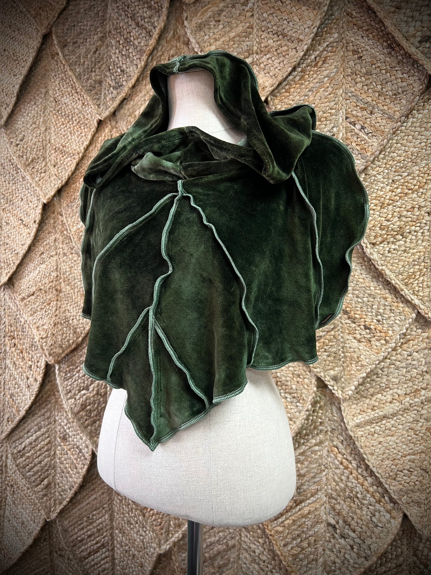 Moss Mountain Leafae Poncho