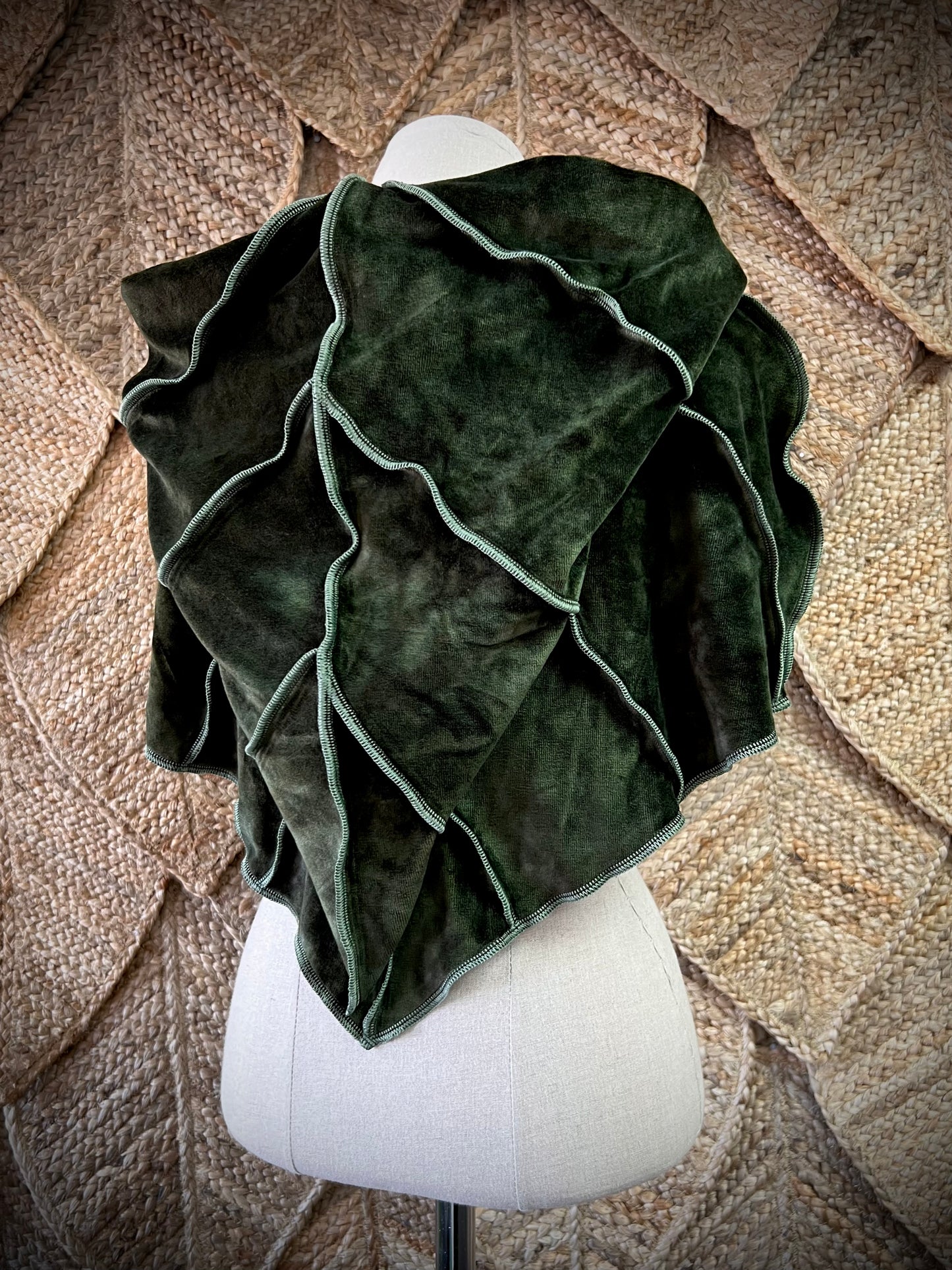 Moss Mountain Leafae Poncho