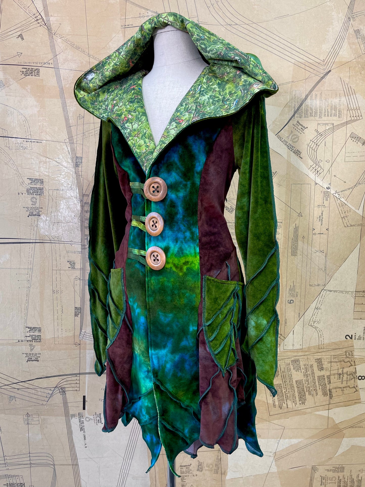 Medium Leafae Pixie Coat